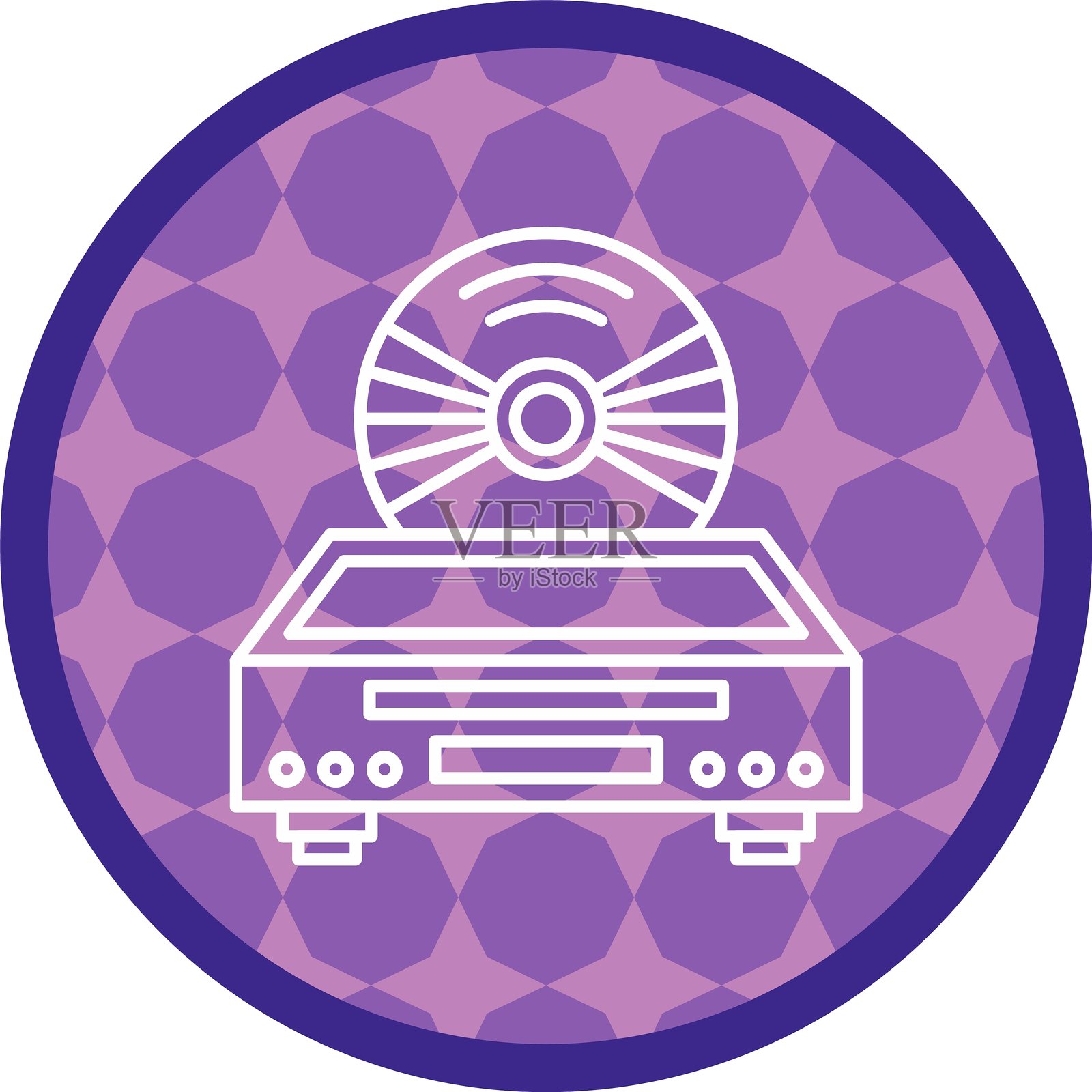 DVD图标插画图片素材