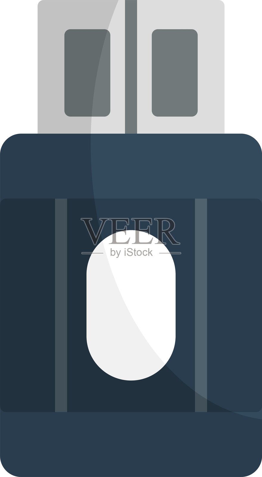 USB闪存驱动器图标插画图片素材