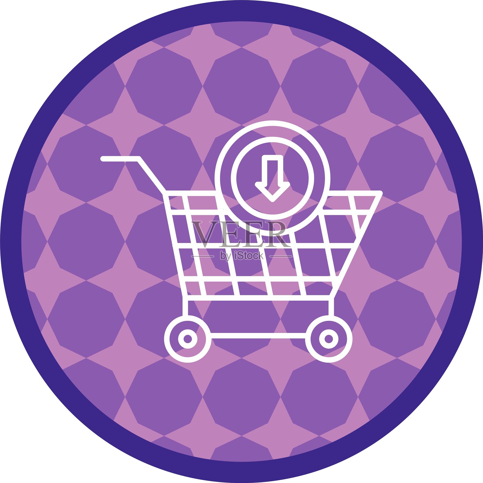 购物车图标插画图片素材