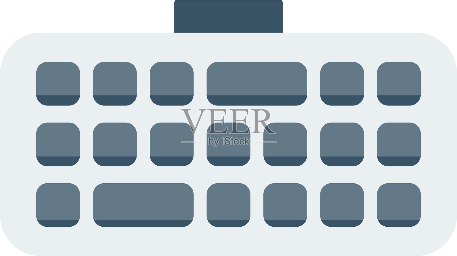 键盘图标插画图片素材