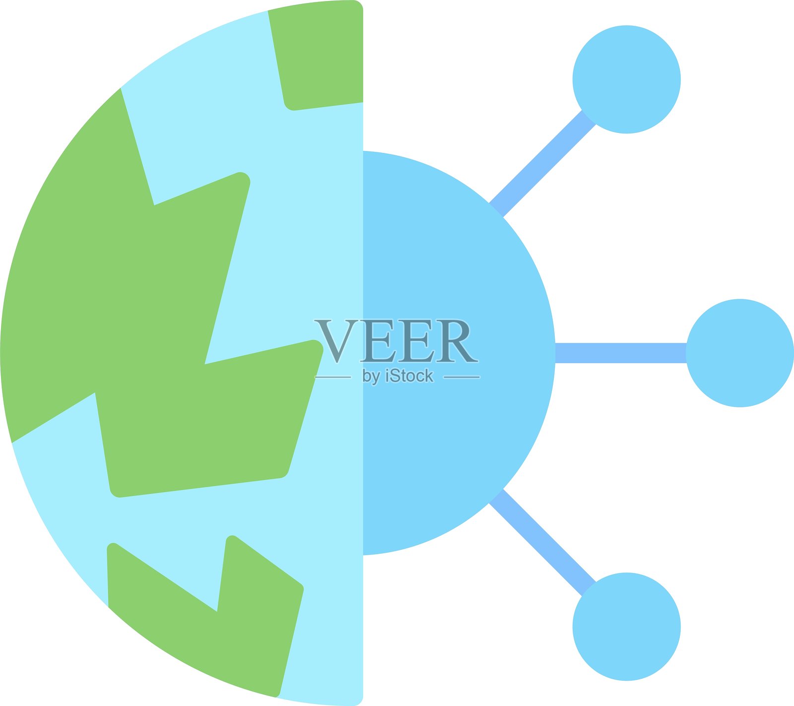 全球偶像插画图片素材