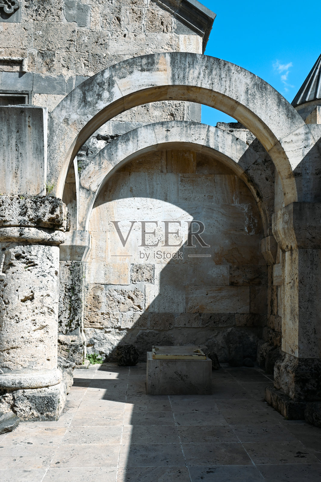 亚美尼亚，迪利简，哈哈茨丁修道院照片摄影图片