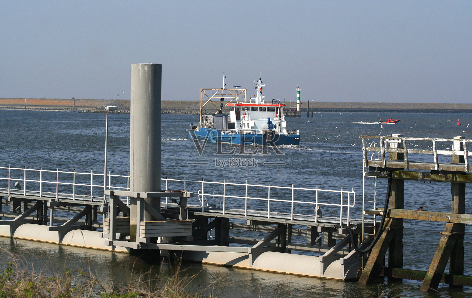 弗里斯兰的哈林根市照片摄影图片