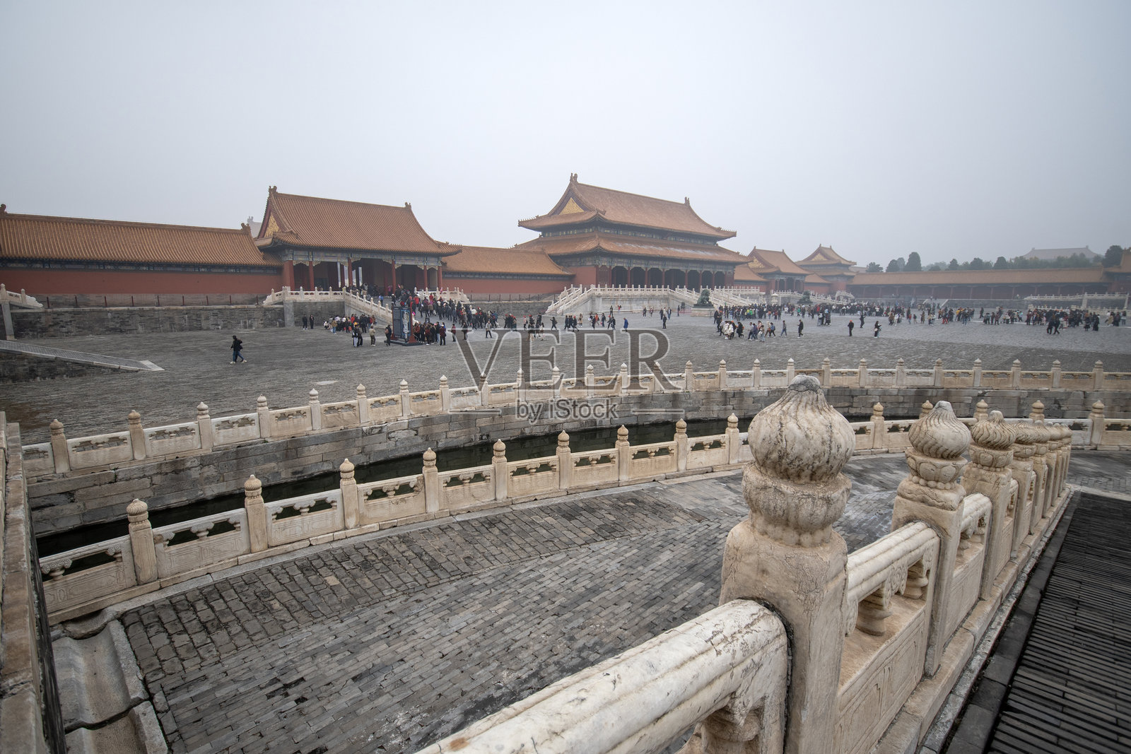 北京故宫博物院内的宫殿和建筑照片摄影图片