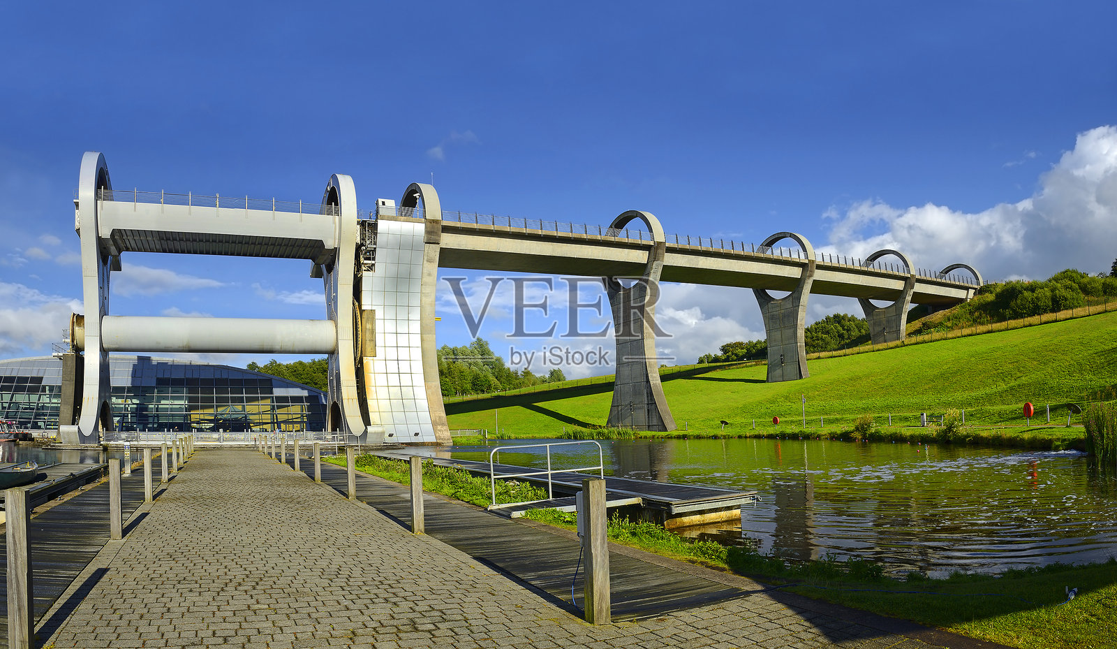 福尔柯克轮，苏格兰，英国照片摄影图片