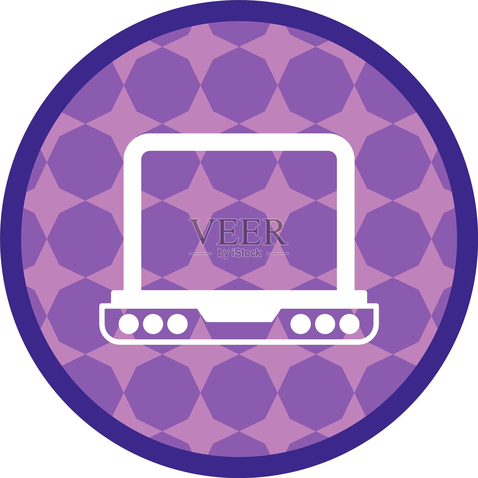 笔记本电脑图标插画图片素材