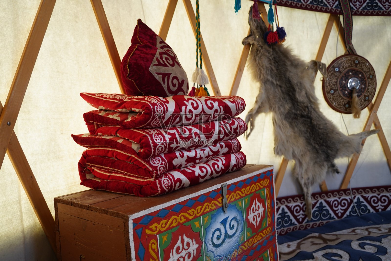 春季节日是诺鲁孜节。照片摄影图片
