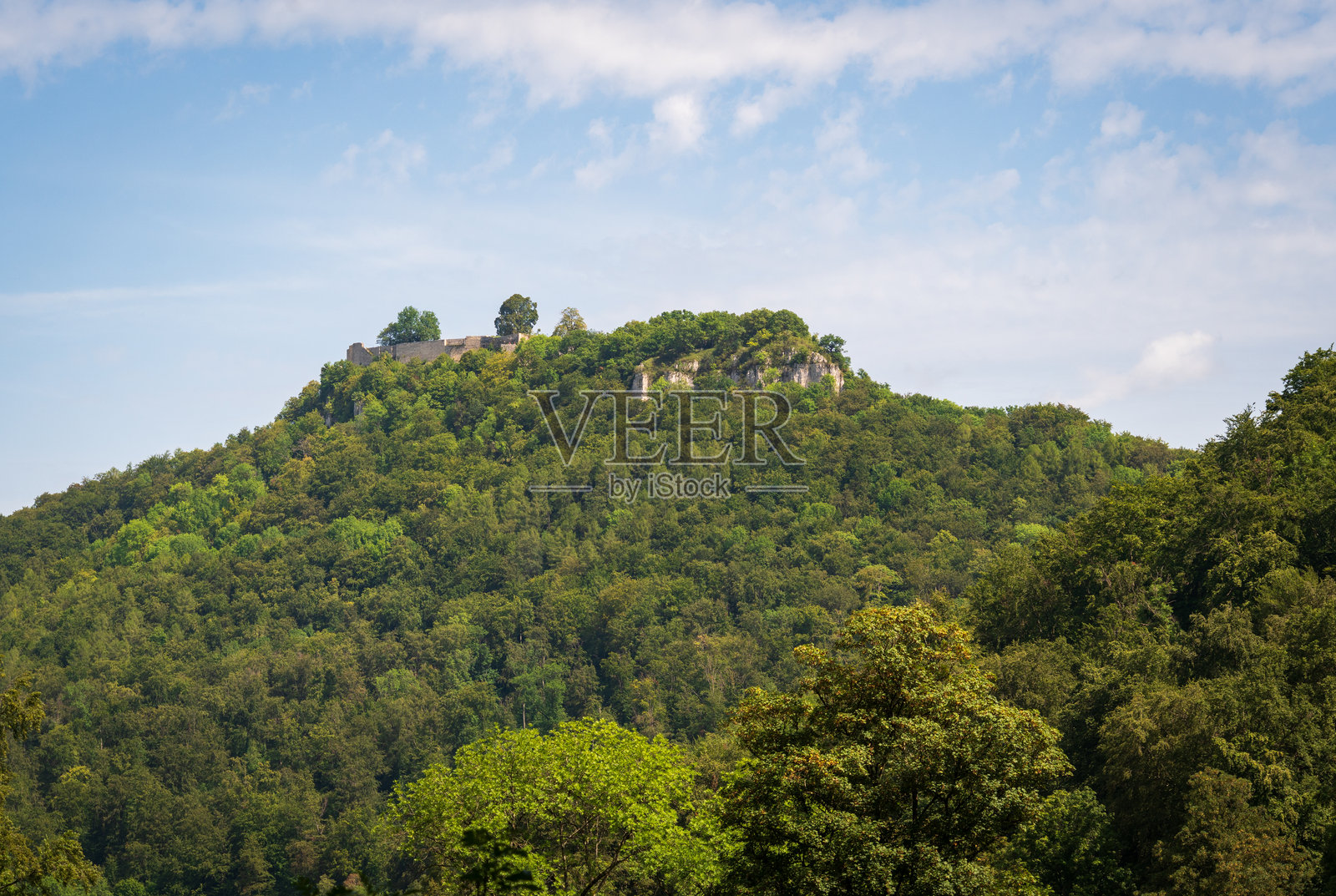 德国巴登-符腾堡州的乌拉赫瀑布照片摄影图片
