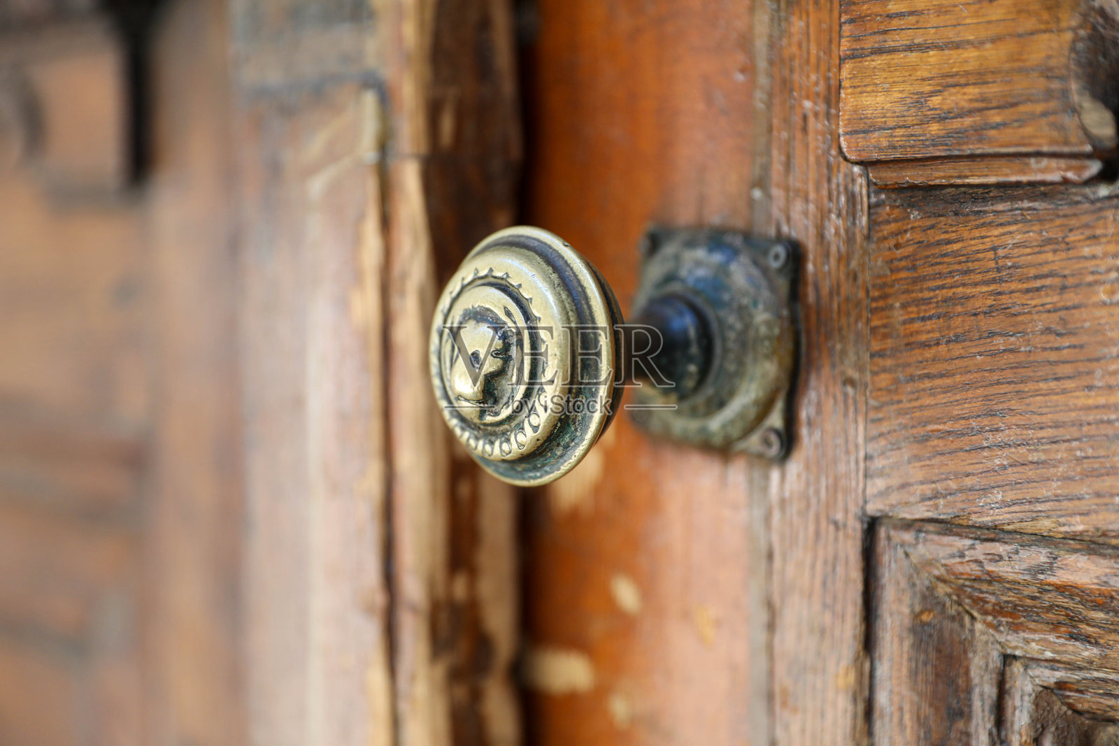 复古门把手照片摄影图片