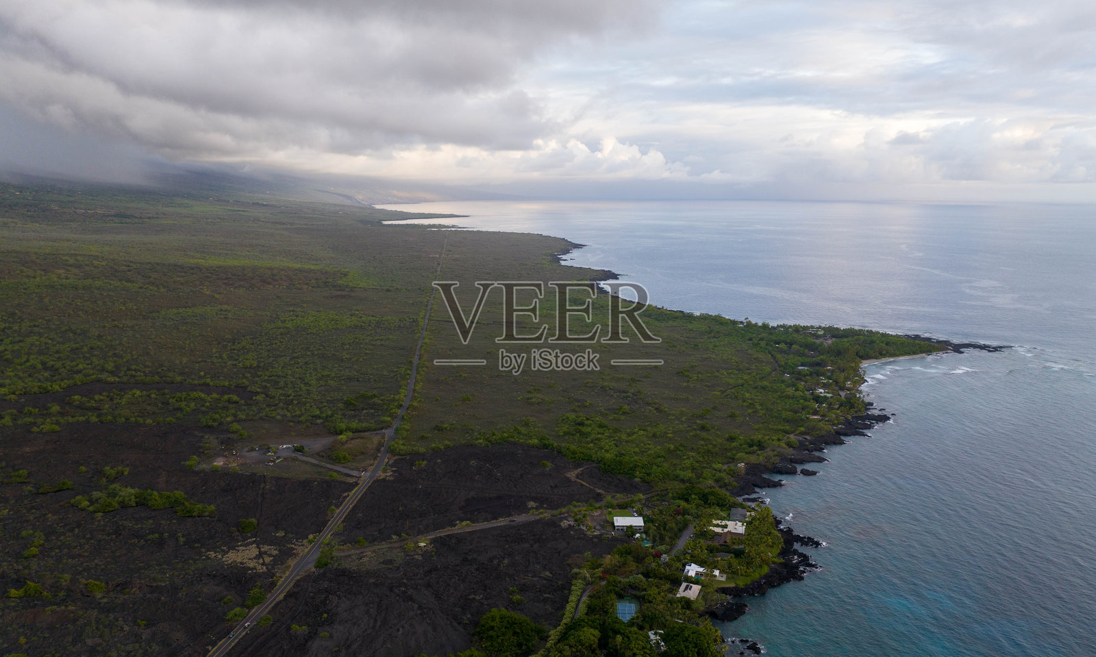 夏威夷的翡翠海岸照片摄影图片