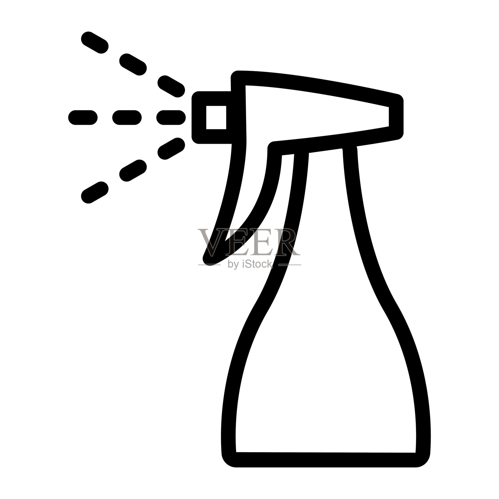 喷雾图标插画图片素材