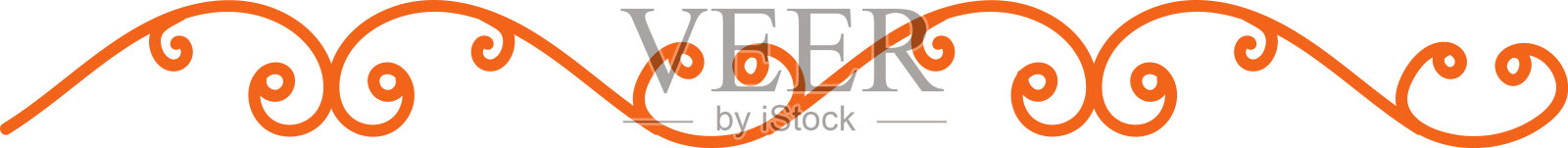 手绘边框元素集插画图片素材