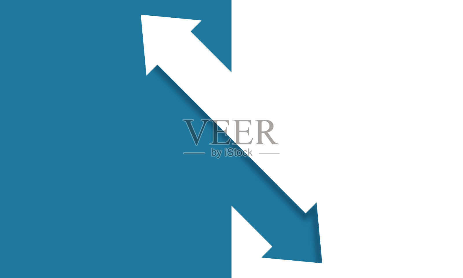 箭头商业对角线上下移动。商业和投资概念模板设计背景插画图片素材