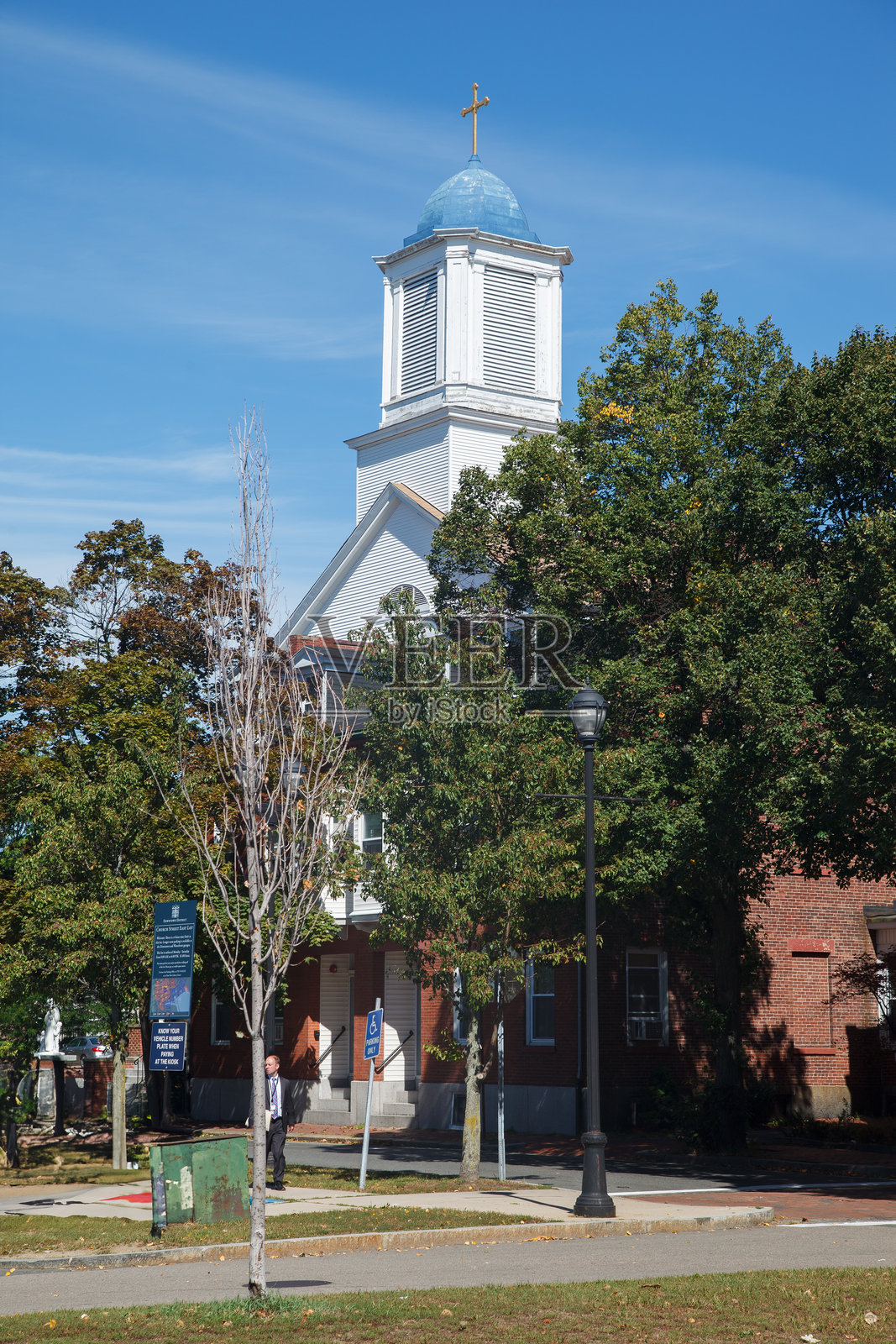 马萨诸塞州塞勒姆的约翰·保罗二世圣殿，波士顿地区，美国照片摄影图片