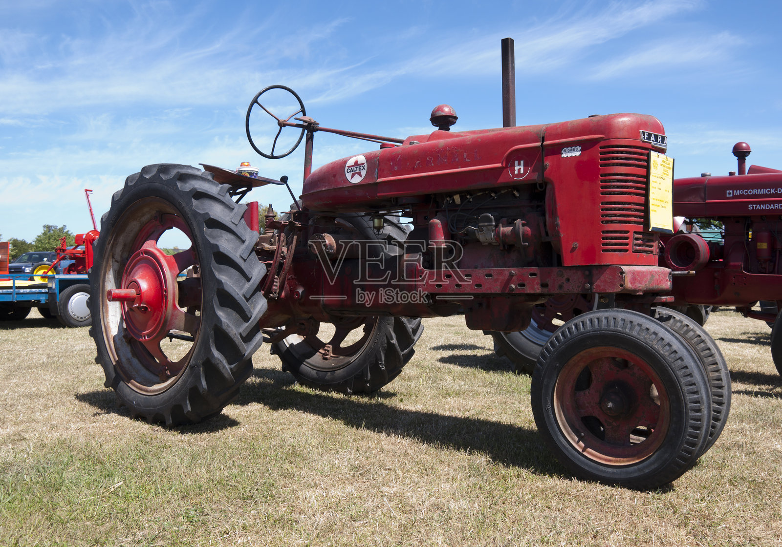1942年的麦克科密克法马尔H型拖拉机照片摄影图片