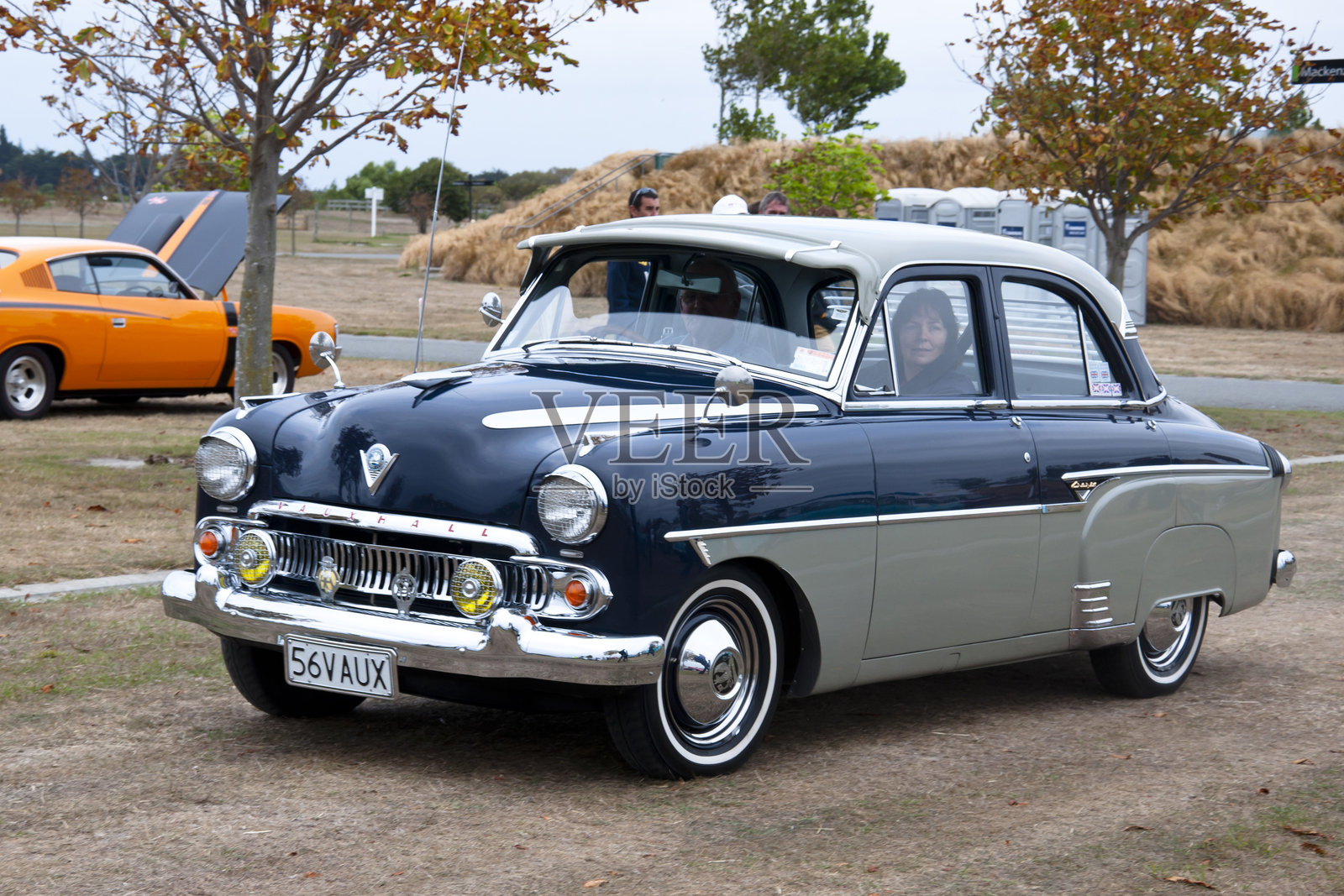 1956年的沃克斯豪尔克雷斯塔照片摄影图片