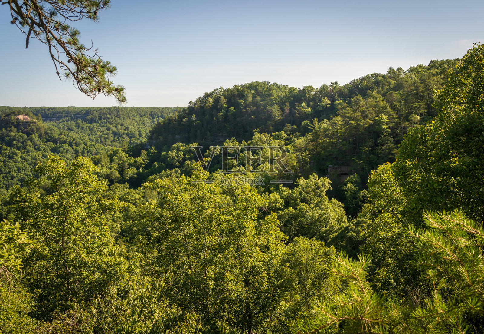 肯塔基州红河峡谷地质区照片摄影图片