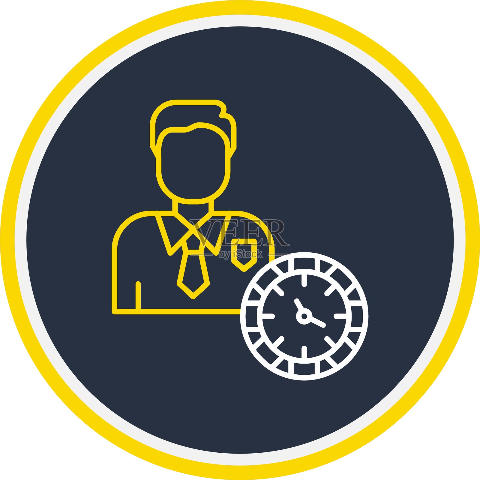 经理图标插画图片素材