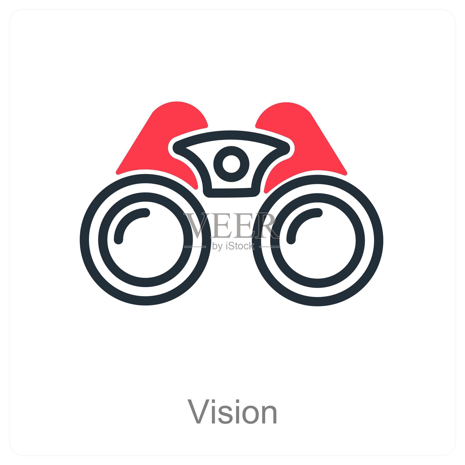 视力插画图片素材