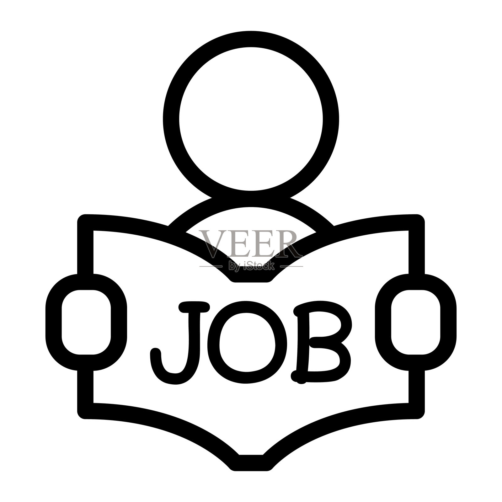 工作图标插画图片素材