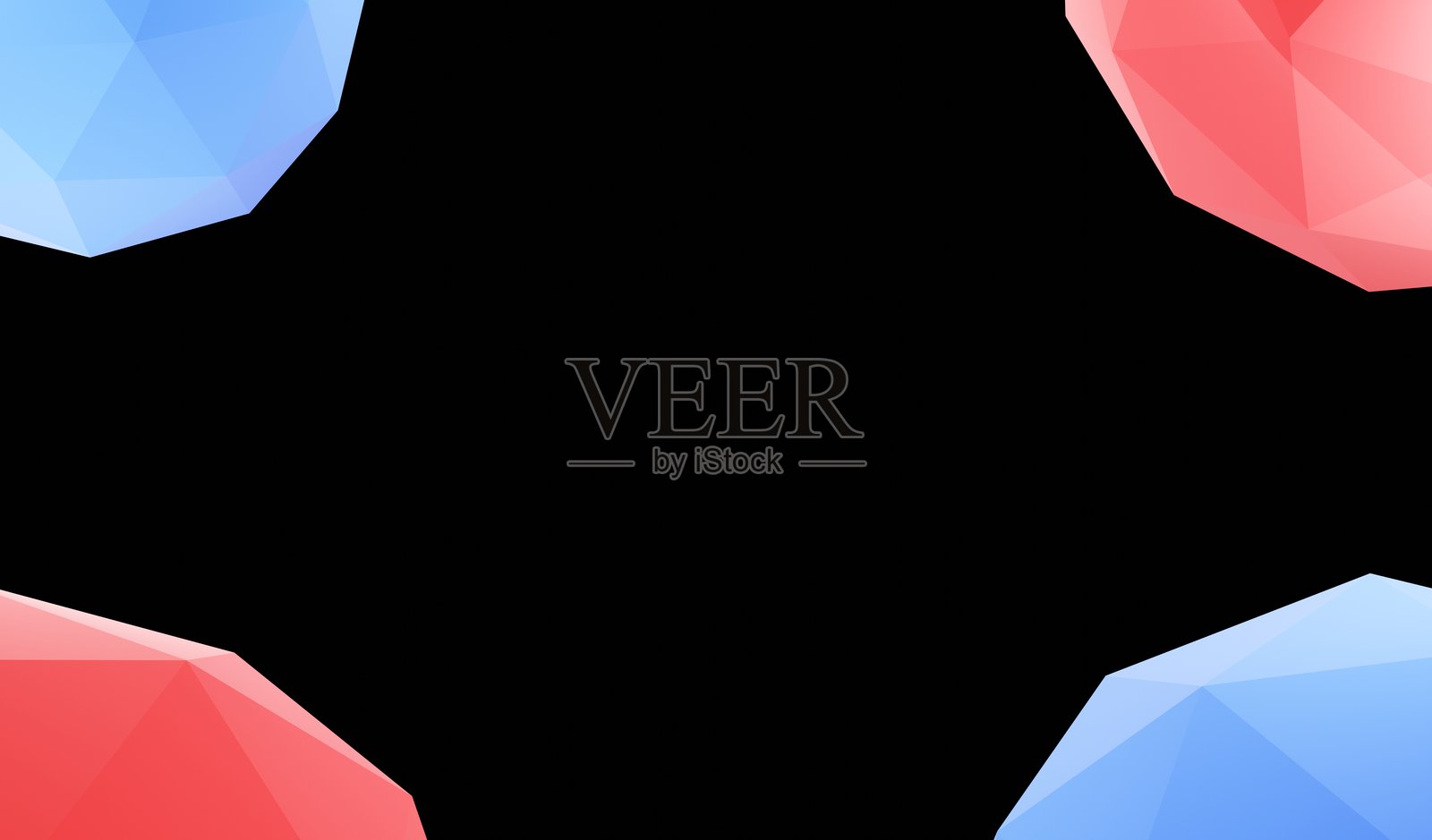 黑色背景上的金色平台3D插图渲染照片摄影图片