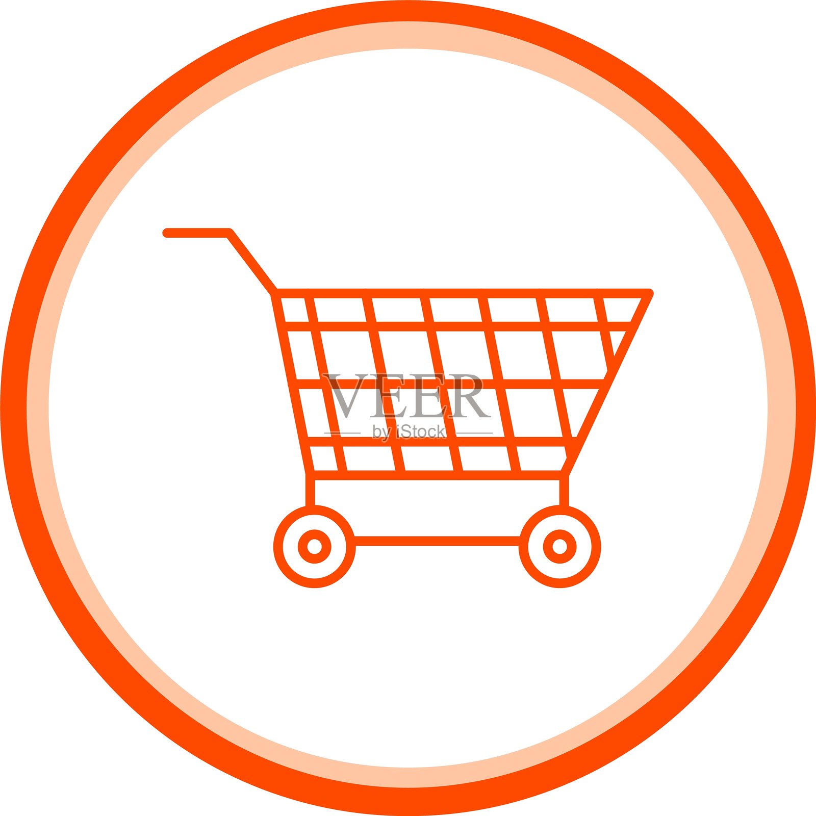 购物车图标插画图片素材