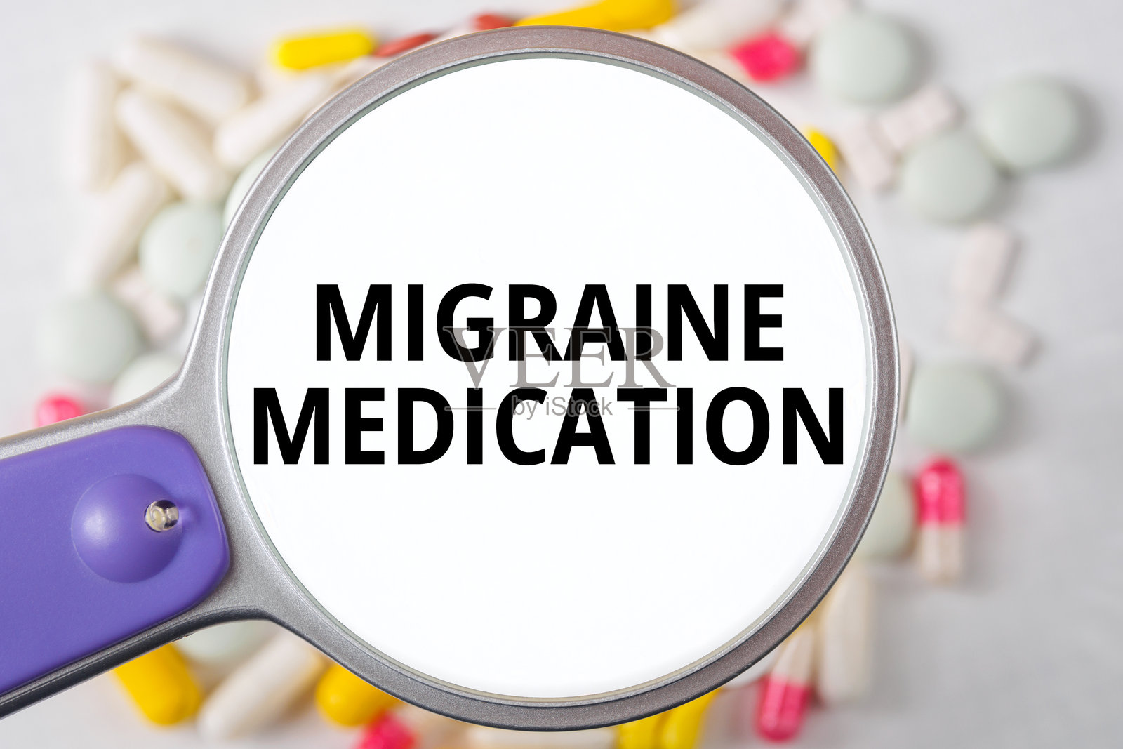 偏头痛药物标题文本药理背景照片摄影图片