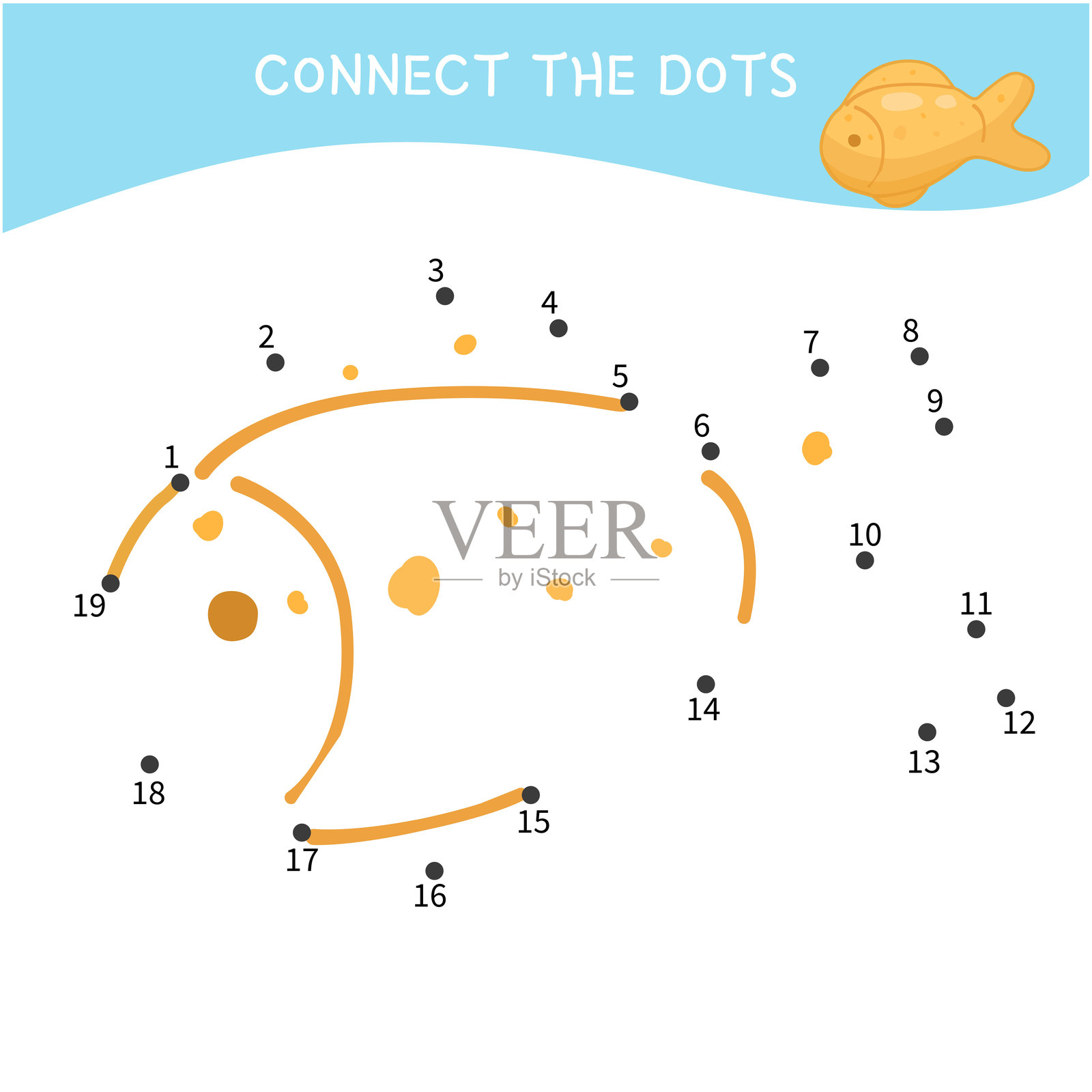 儿童教育游戏。插画图片素材