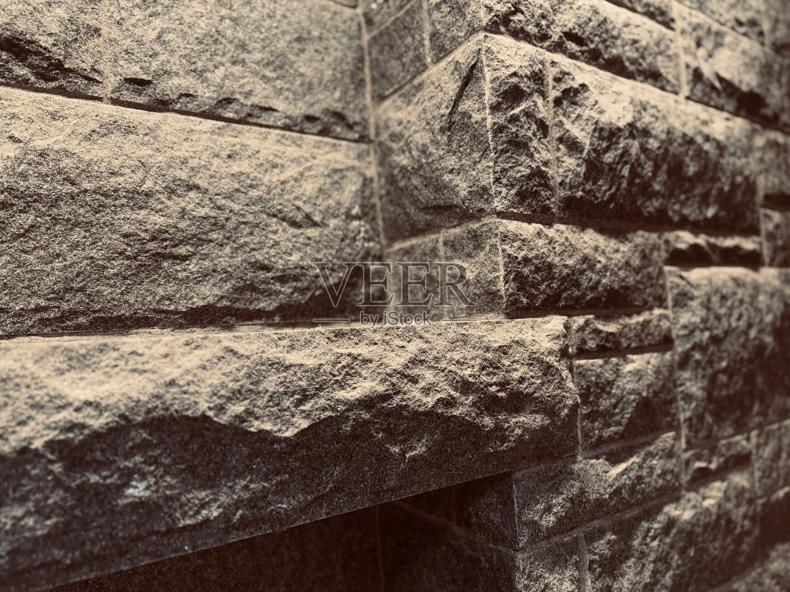 花岗岩砌筑工作照片摄影图片