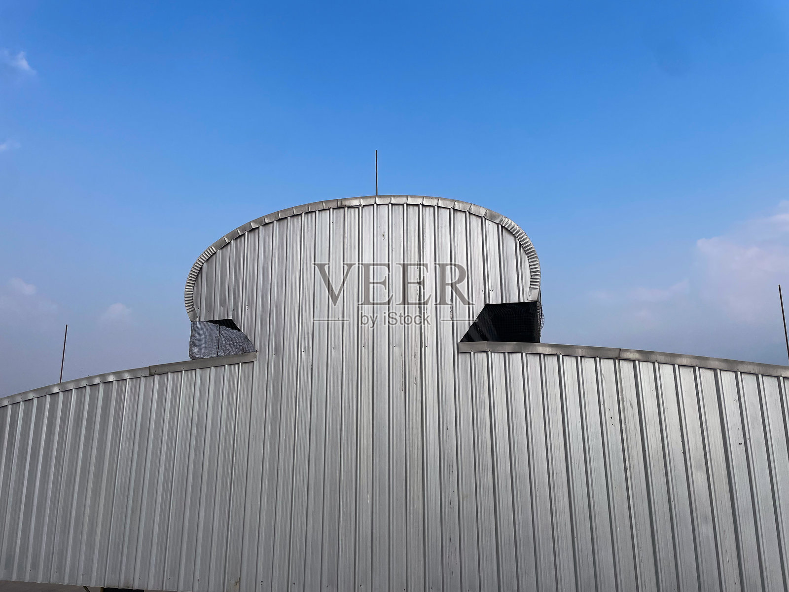 金属板仓库屋顶照片摄影图片