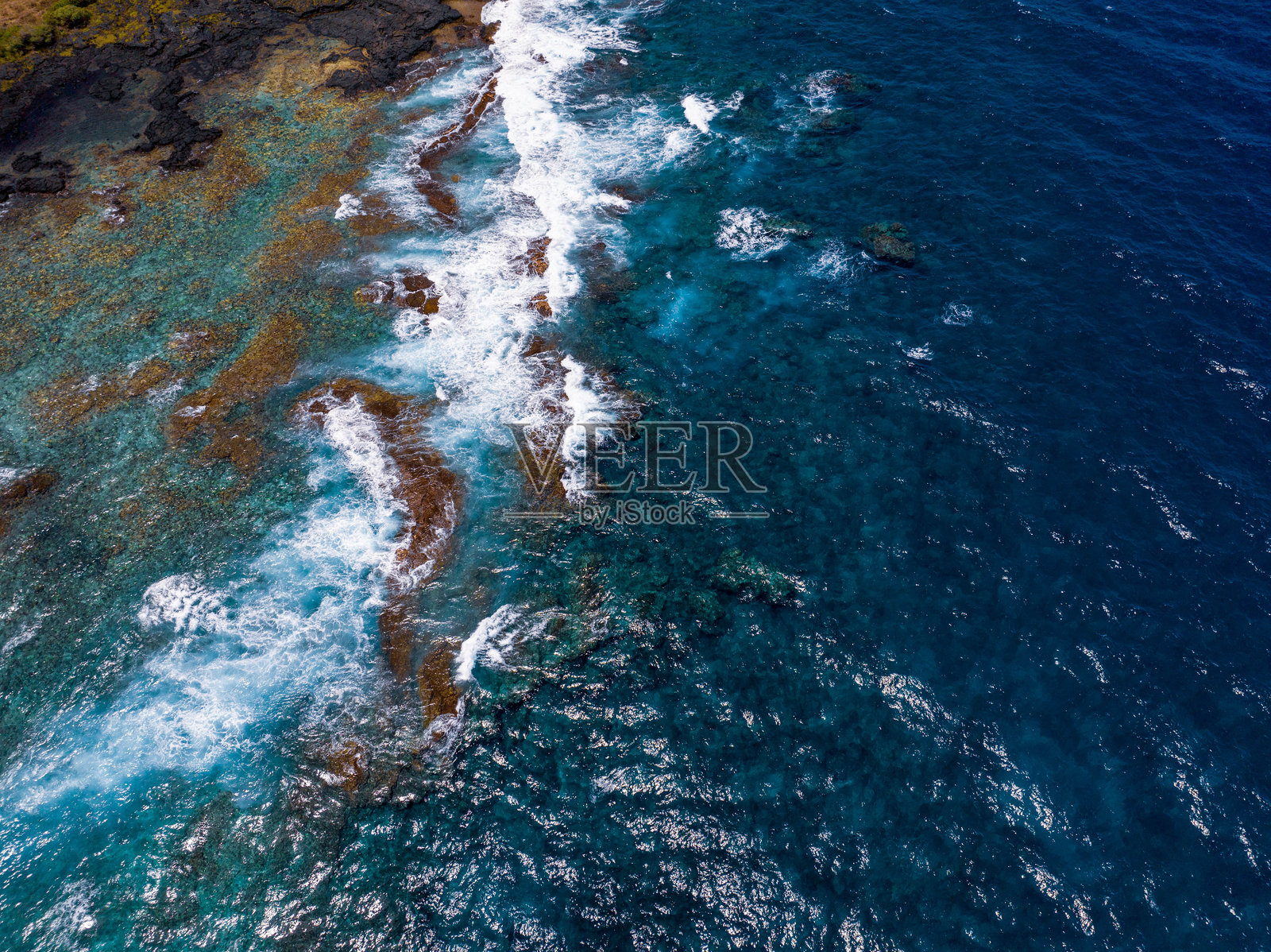 海岸潮流照片摄影图片