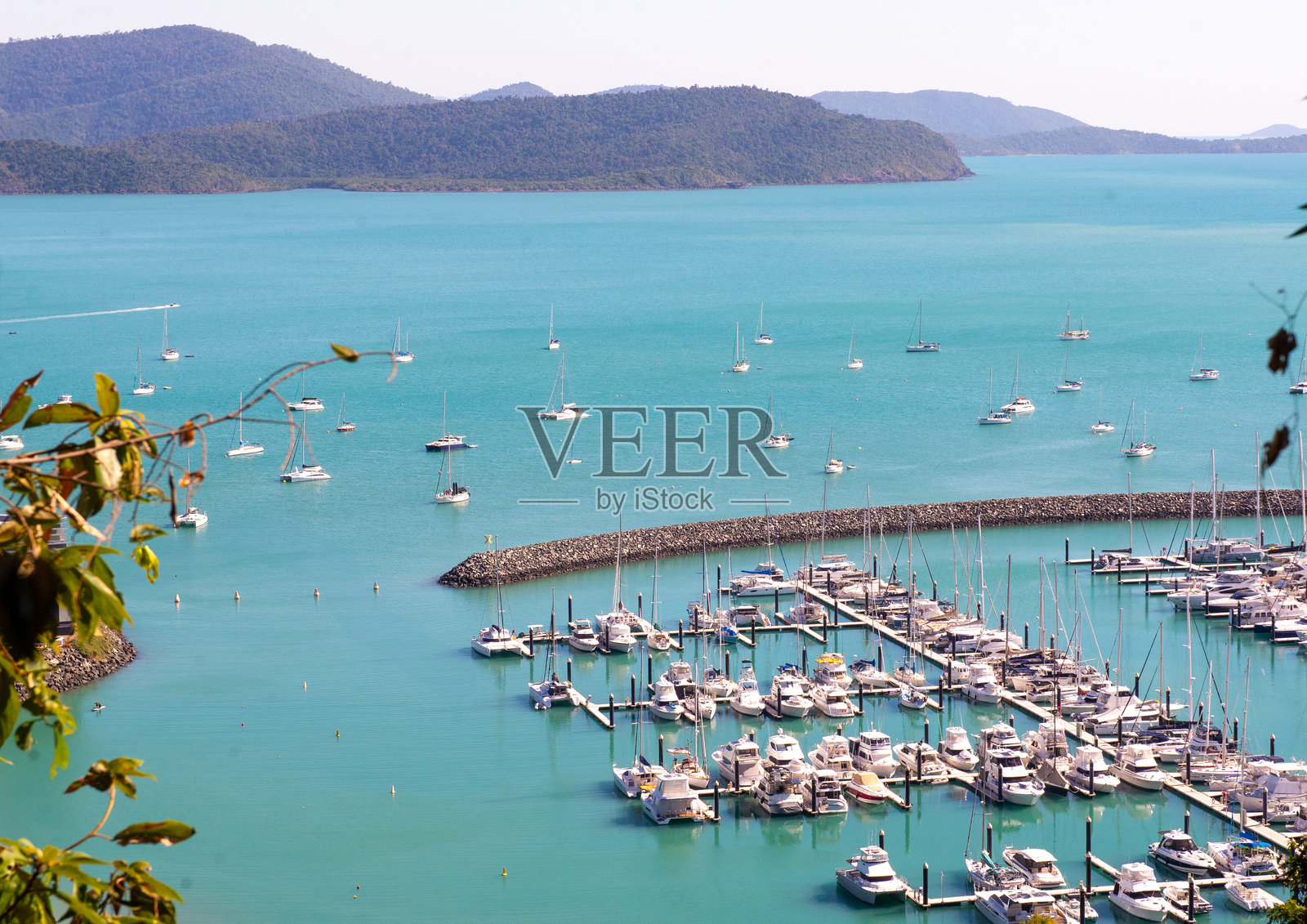 澳大利亚昆士兰州的艾尔利海滩。照片摄影图片