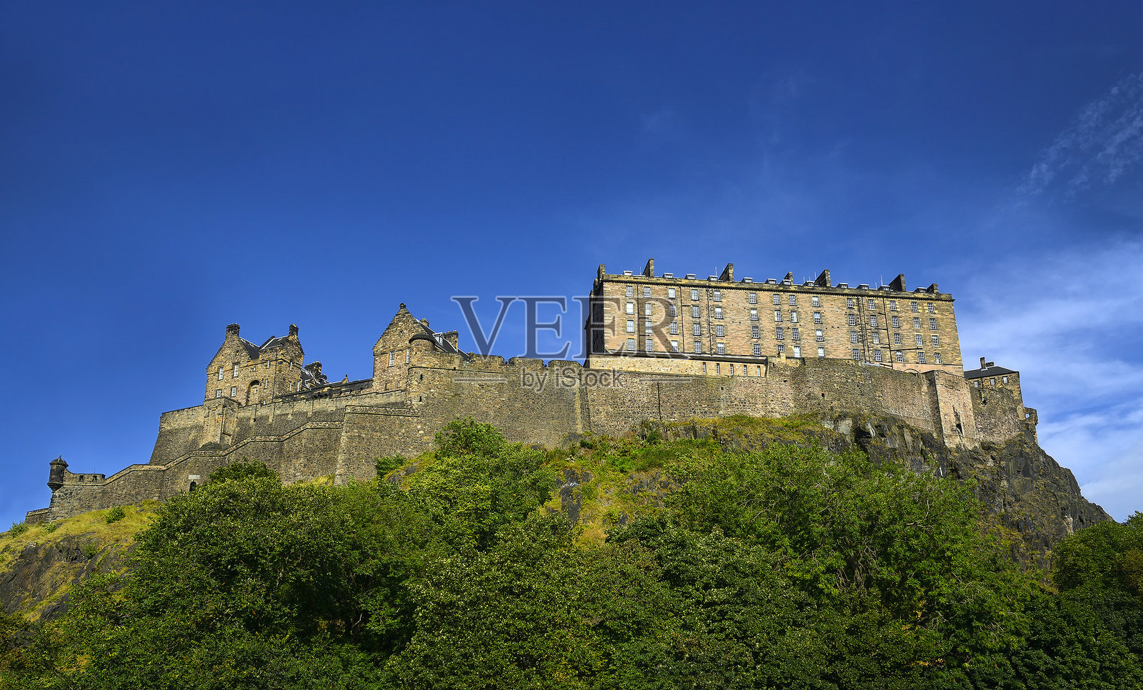 苏格兰联合王国的爱丁堡古堡照片摄影图片
