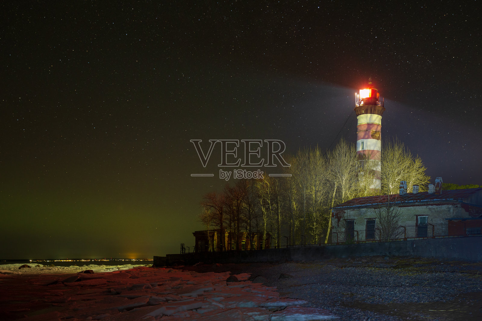 谢佩列夫斯基灯塔照片摄影图片