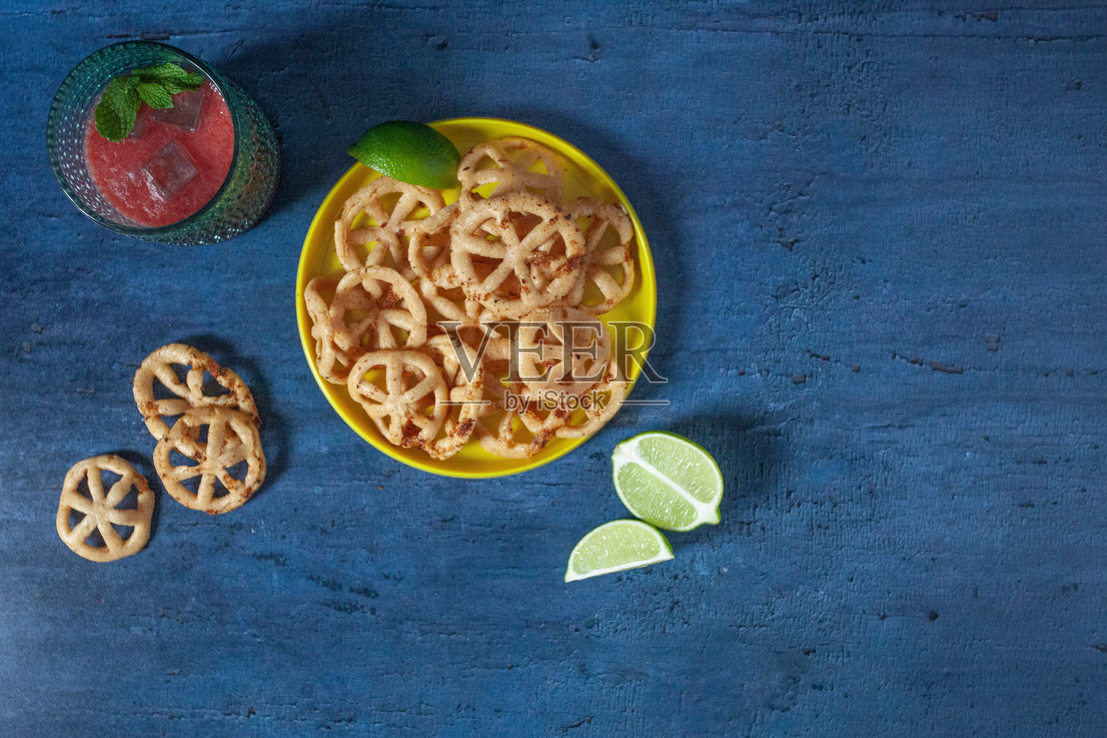 杜罗斯 | 面粉炸猪皮照片摄影图片