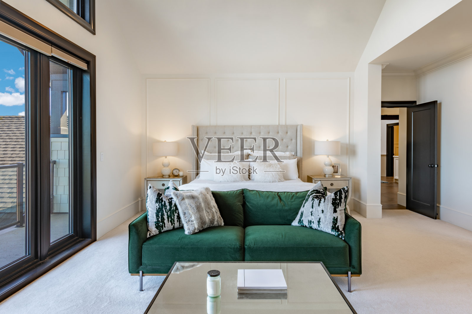 主卧室室内设计照片摄影图片