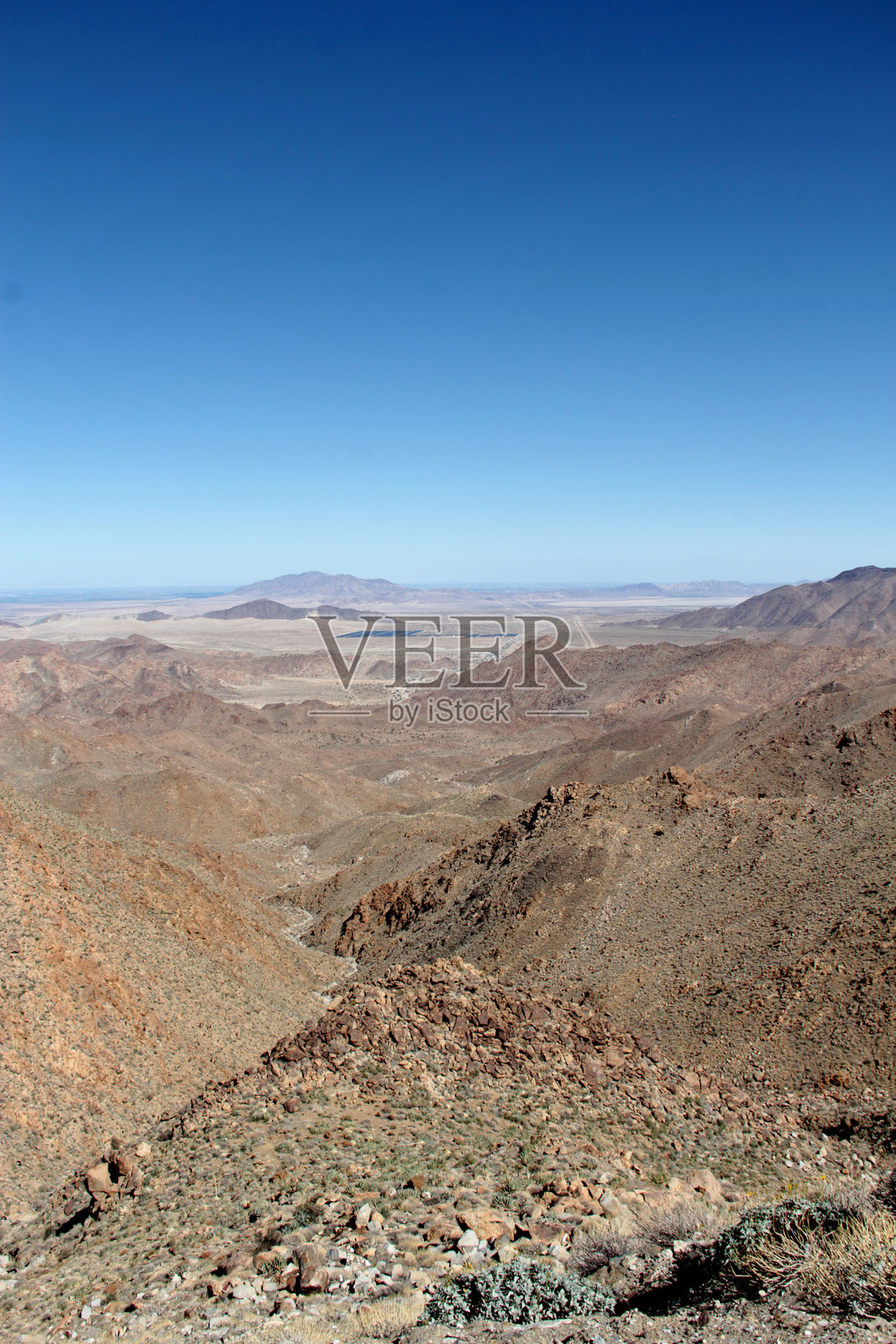 Rumorosa的风景，位于墨西哥下加利福尼亚州的墨西卡利至特卡特高速公路，因风在岩石形成中发出的声音而得名。照片摄影图片