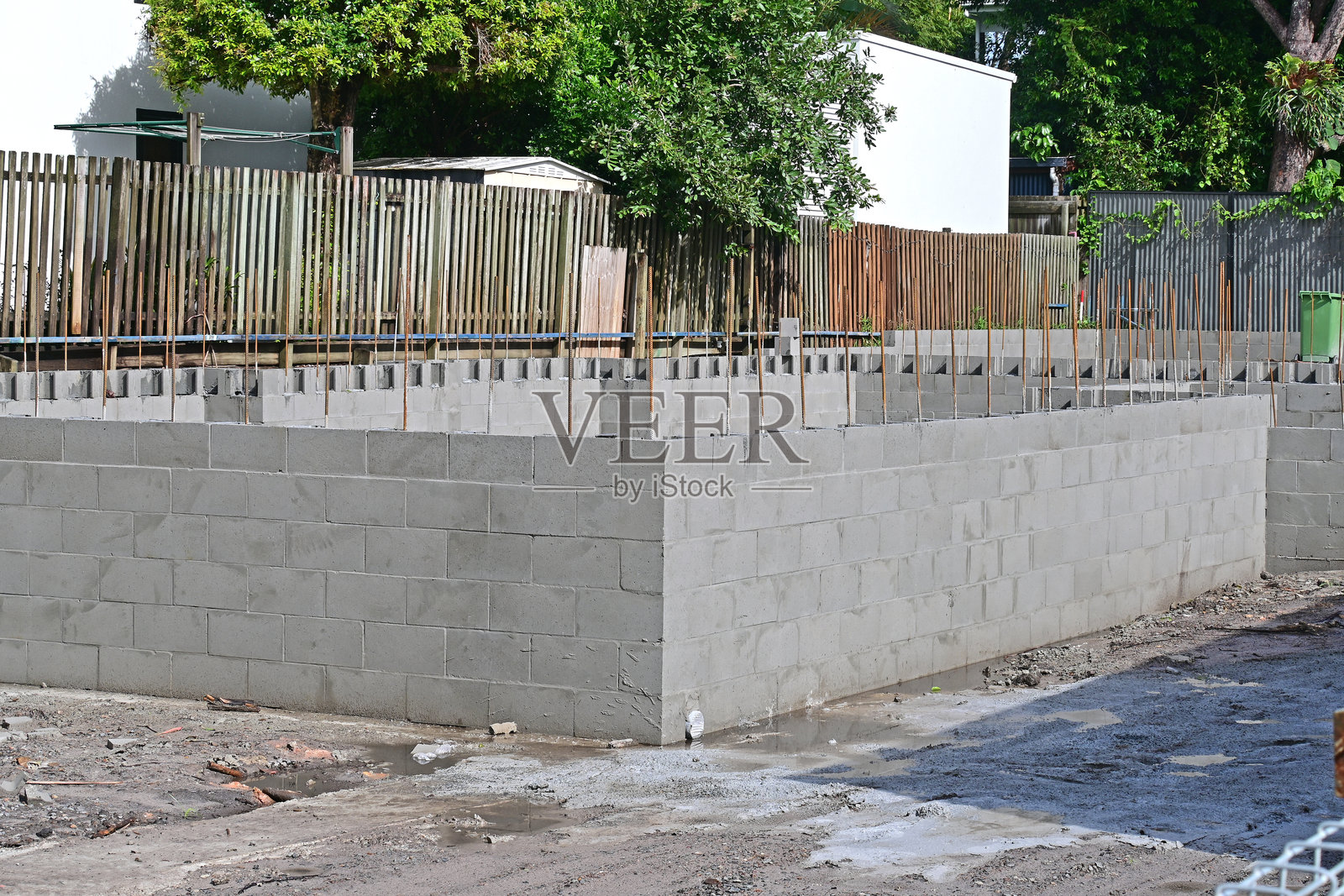 房屋基础照片摄影图片