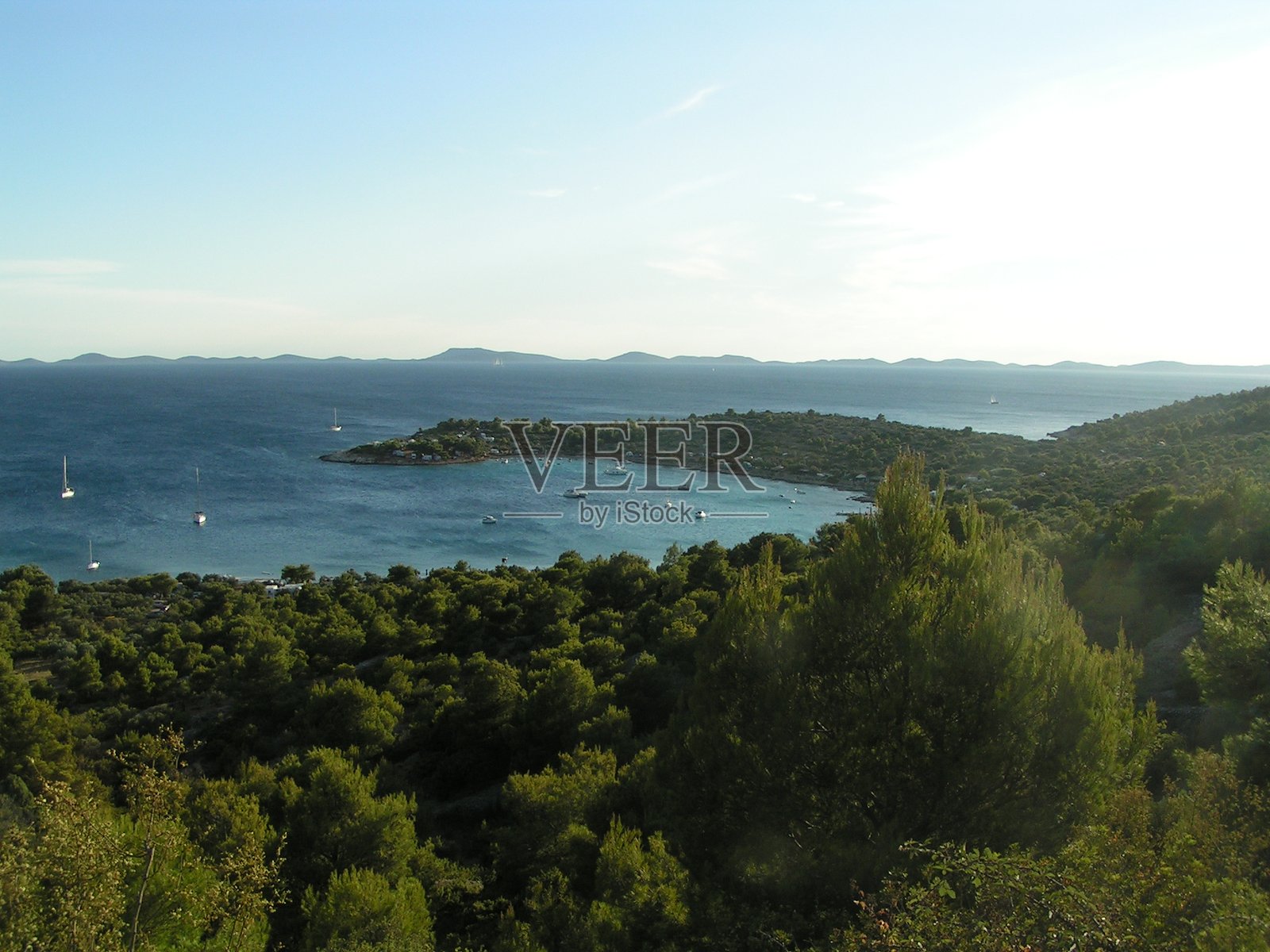 克罗地亚海岸照片摄影图片