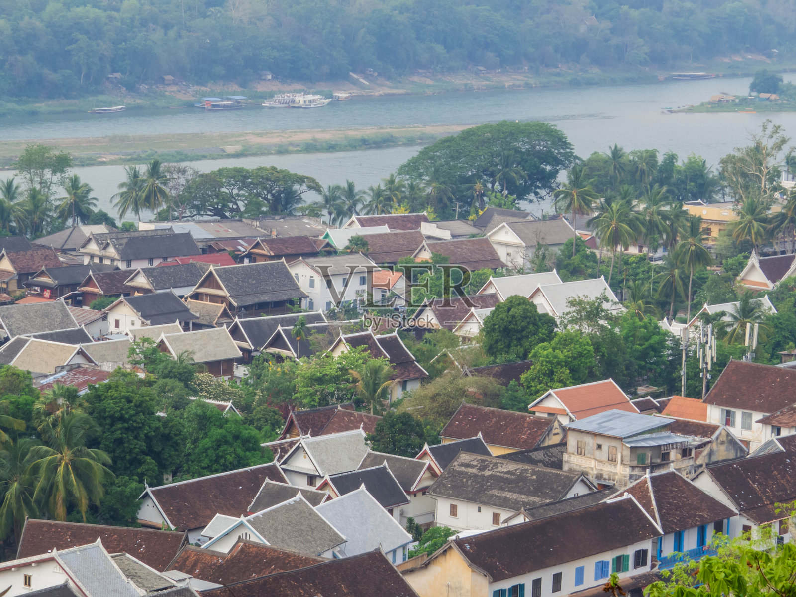 琅勃拉邦，老挝照片摄影图片