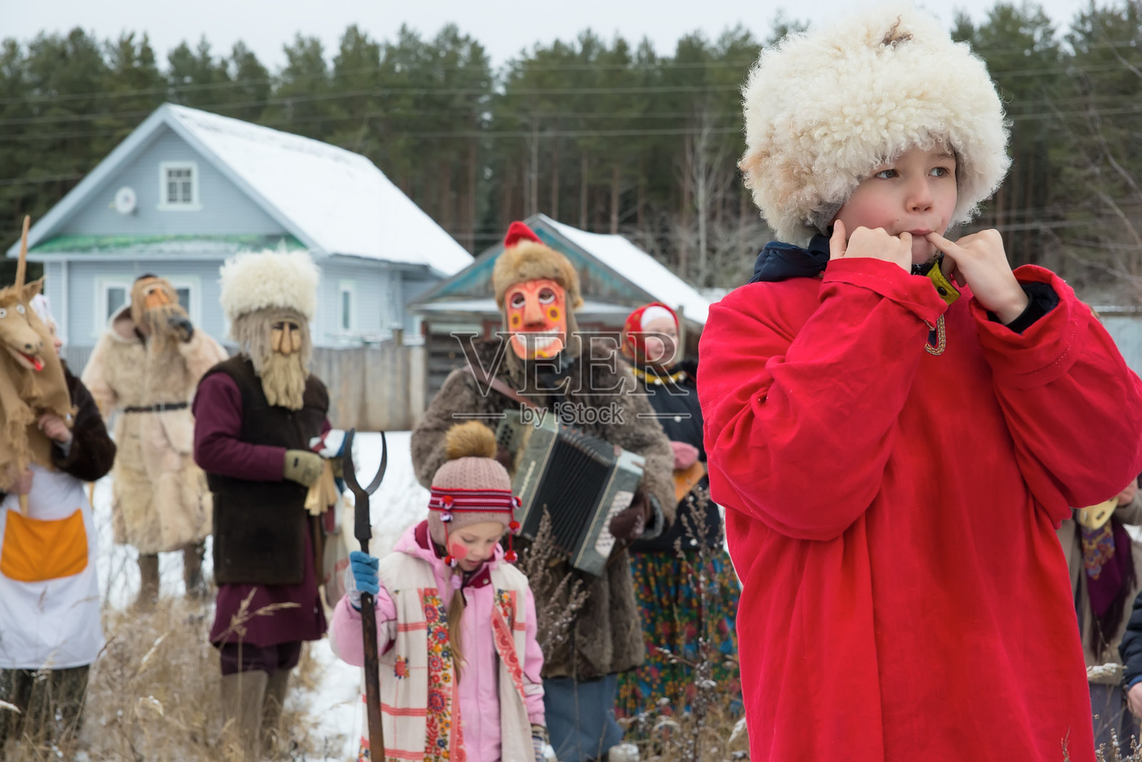俄罗斯的圣诞颂歌照片摄影图片