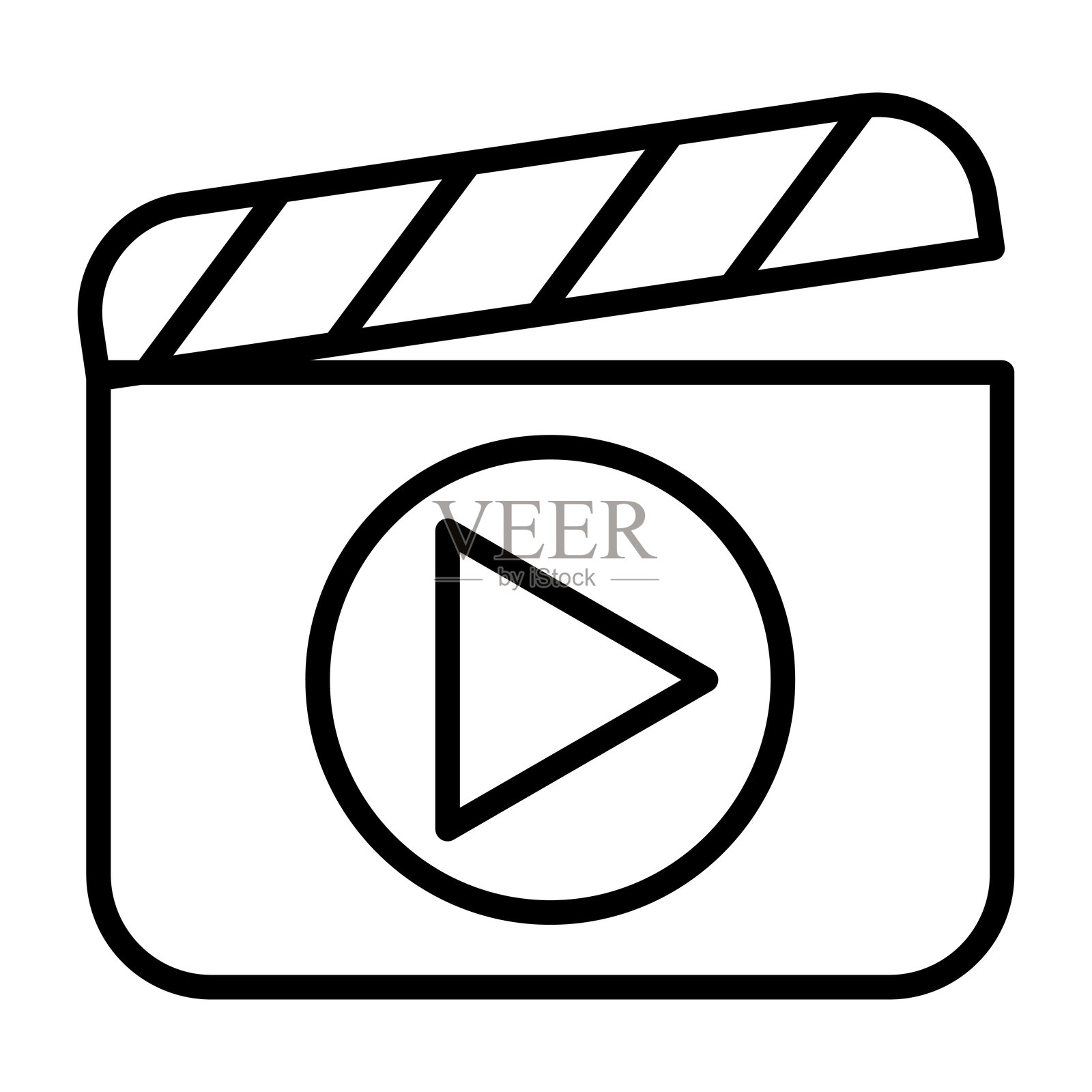 电影图标插画图片素材