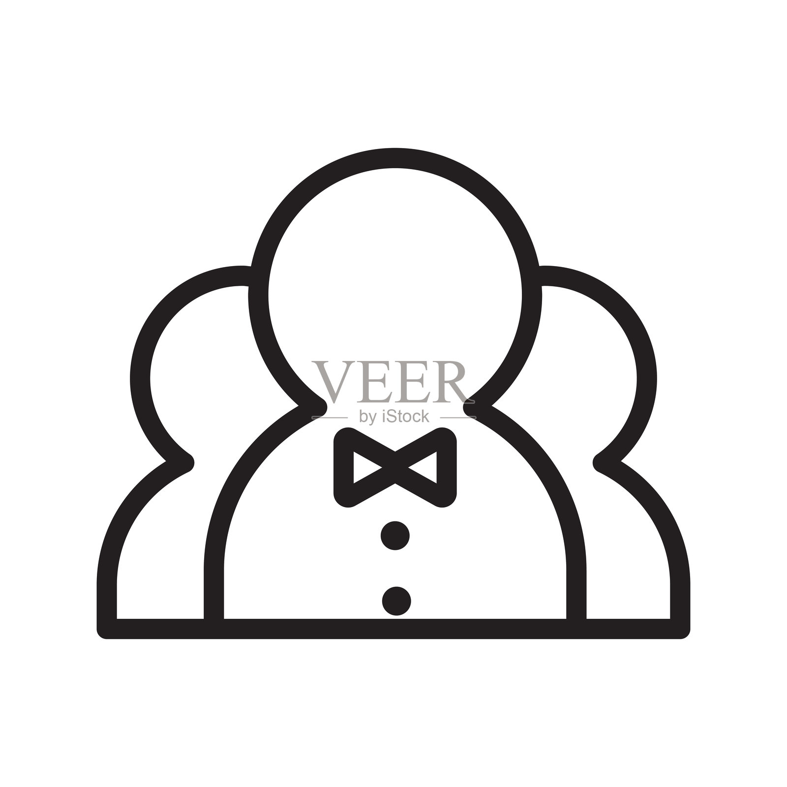 伴郎图标插画图片素材