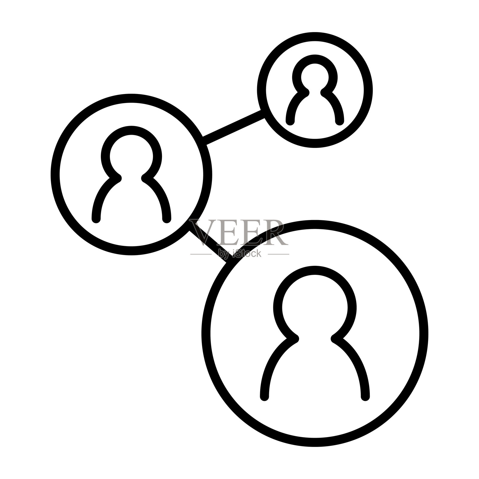 社交网络图标插画图片素材