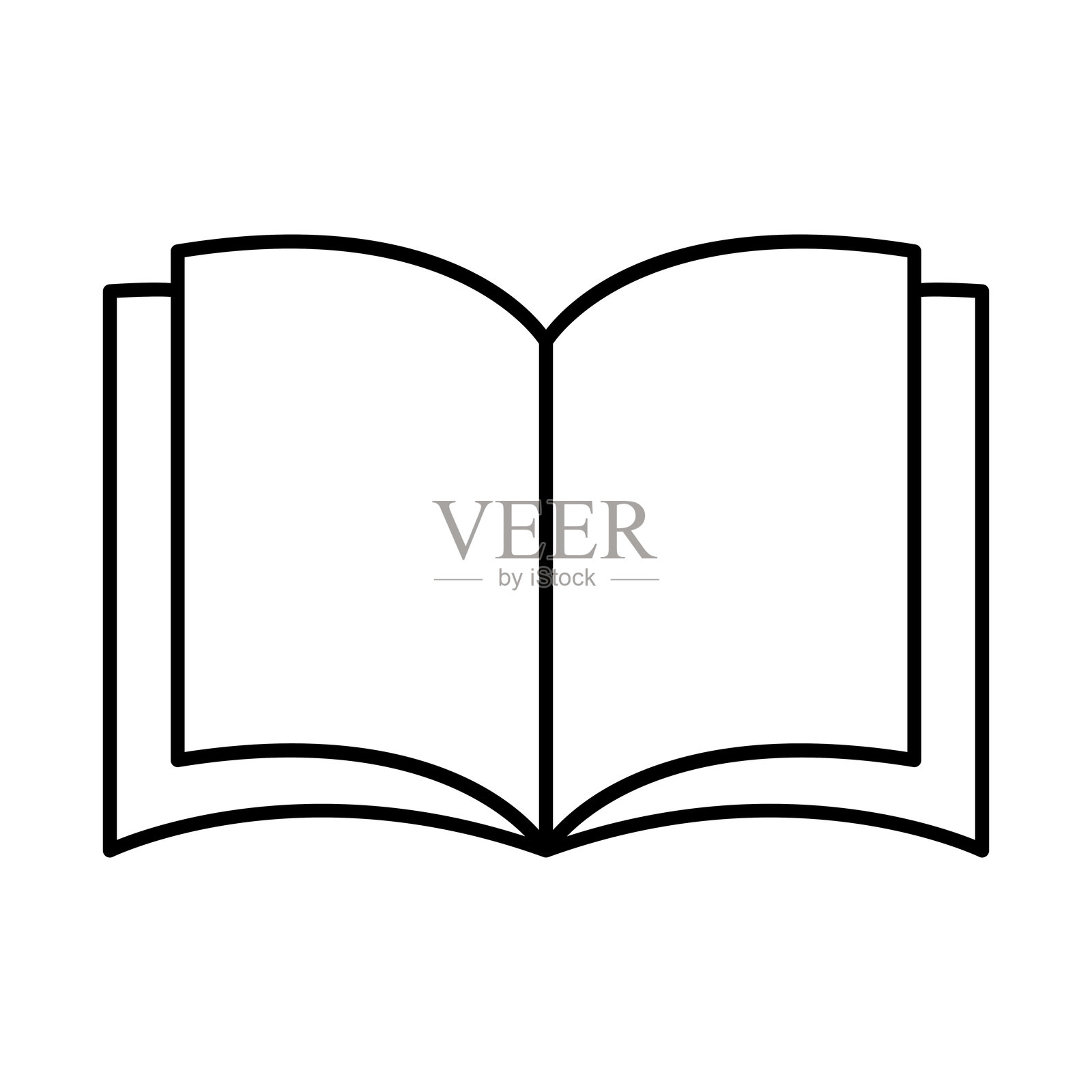 书本图标插画图片素材