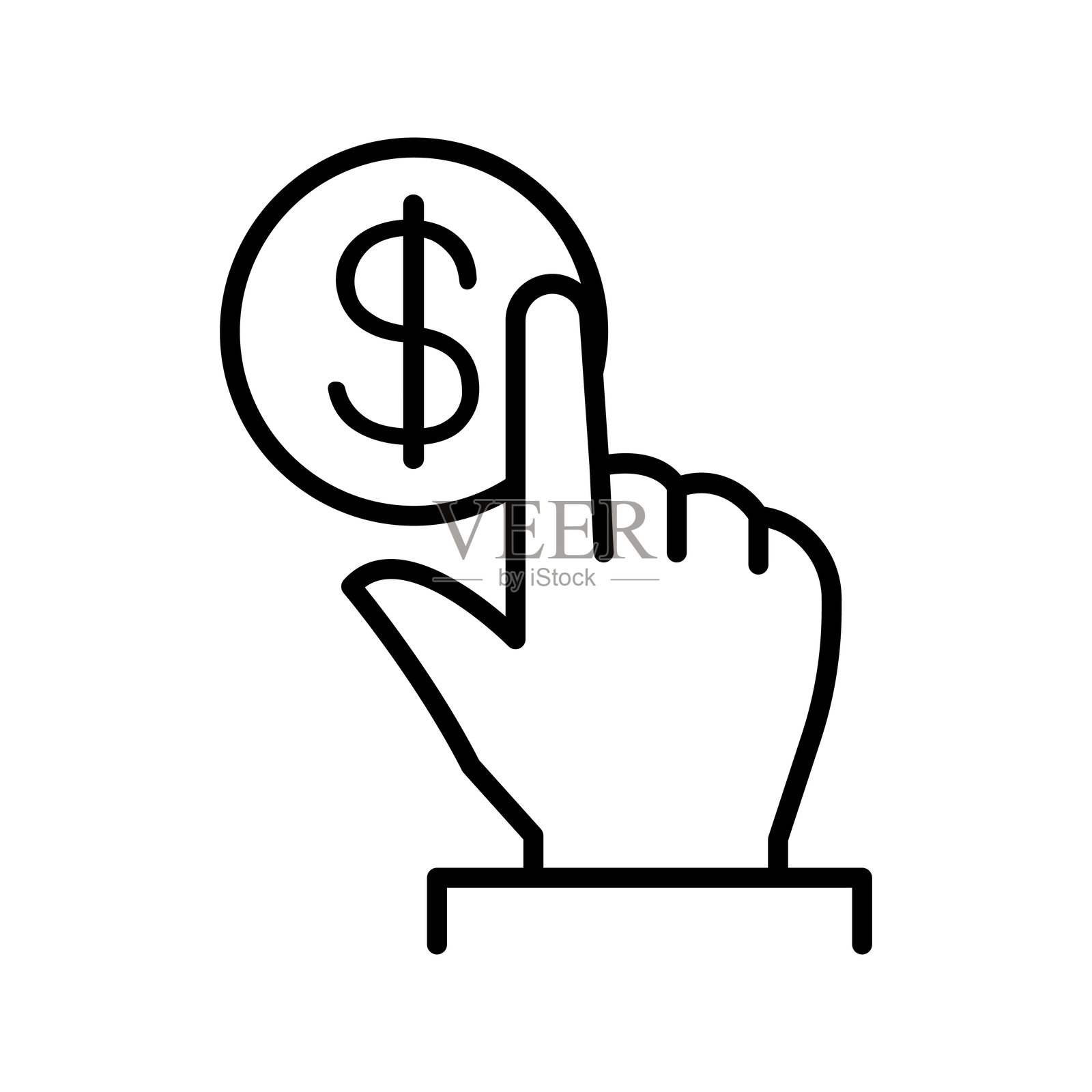 利润图标插画图片素材