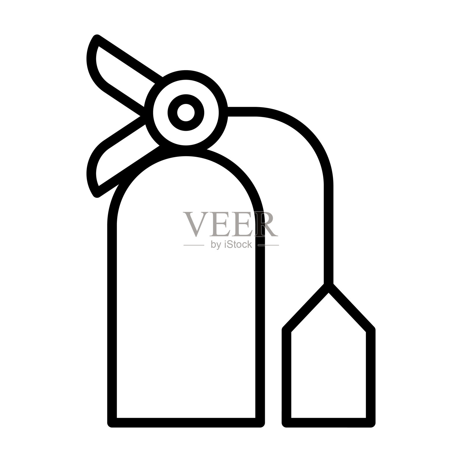 灭火器图标插画图片素材