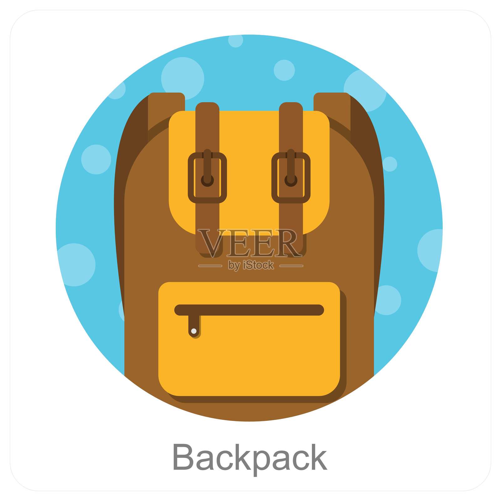 背包插画图片素材