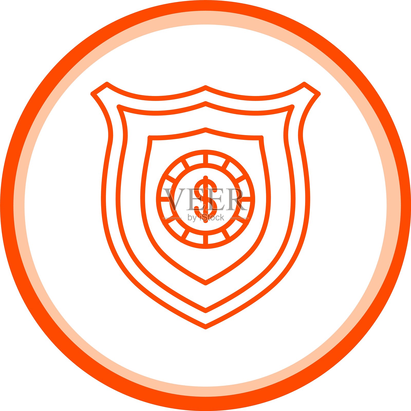 保护图标插画图片素材