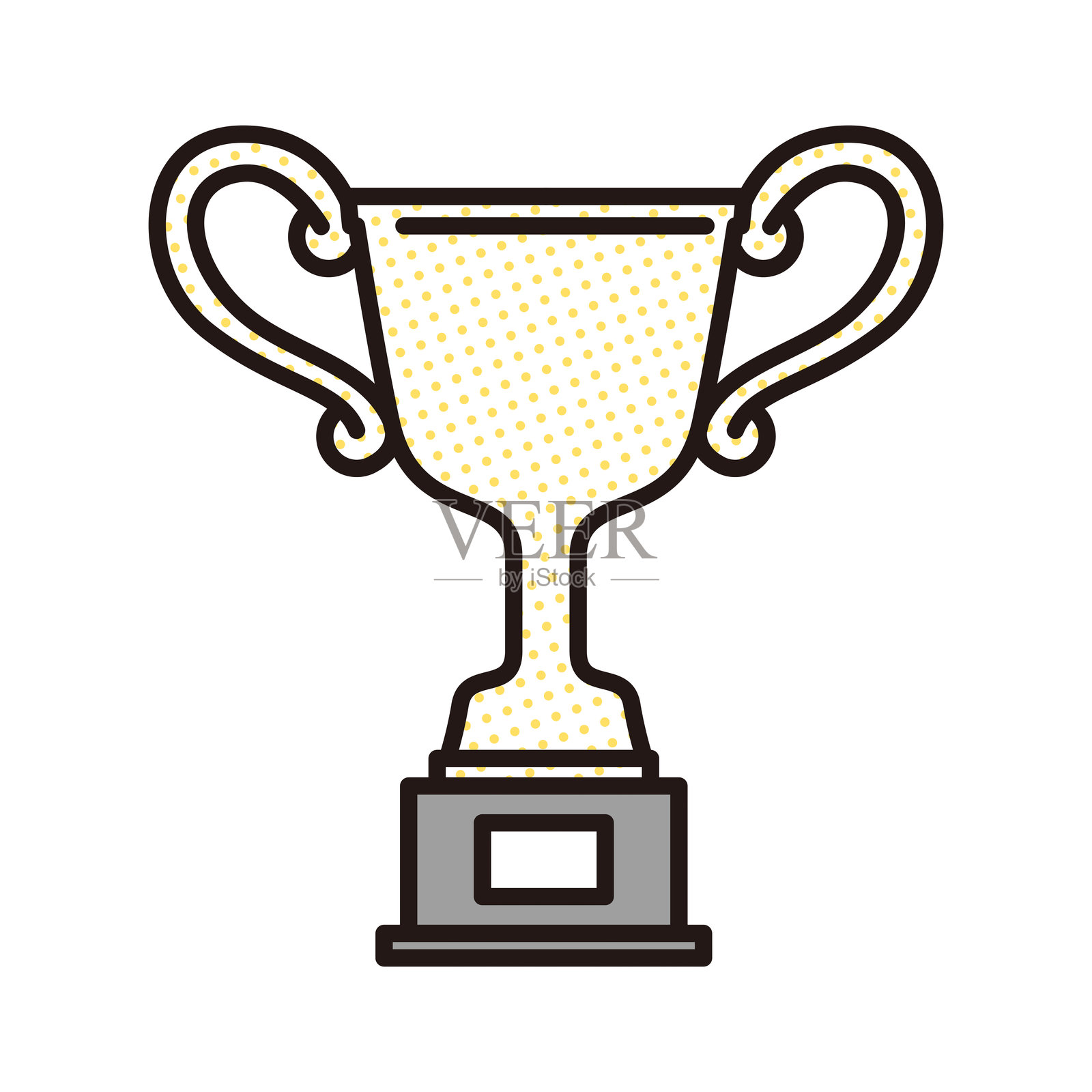 奖杯矢量插图插画图片素材